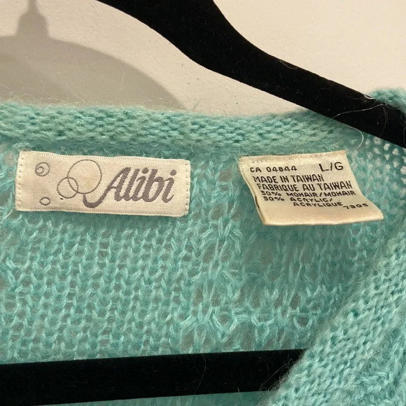 Vintage Alibi Mohair Sweater - Picture 4 of 5